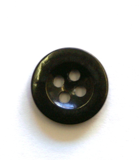 27 Line Brace Buttons for Trousers Black - Click Image to Close