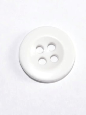 23 Line Fly Buttons for Trousers White - Click Image to Close