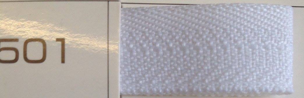YKK Concealed Nylon Zip 56cms/22" White (501)