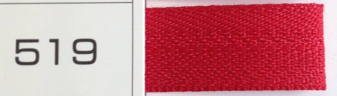 YKK Concealed Nylon Zip 23cms/9" RED - 519