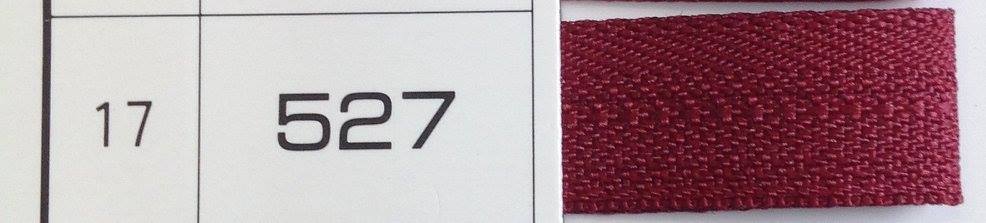 YKK Concealed Nylon Zip 23cms/9" MAROON - 527