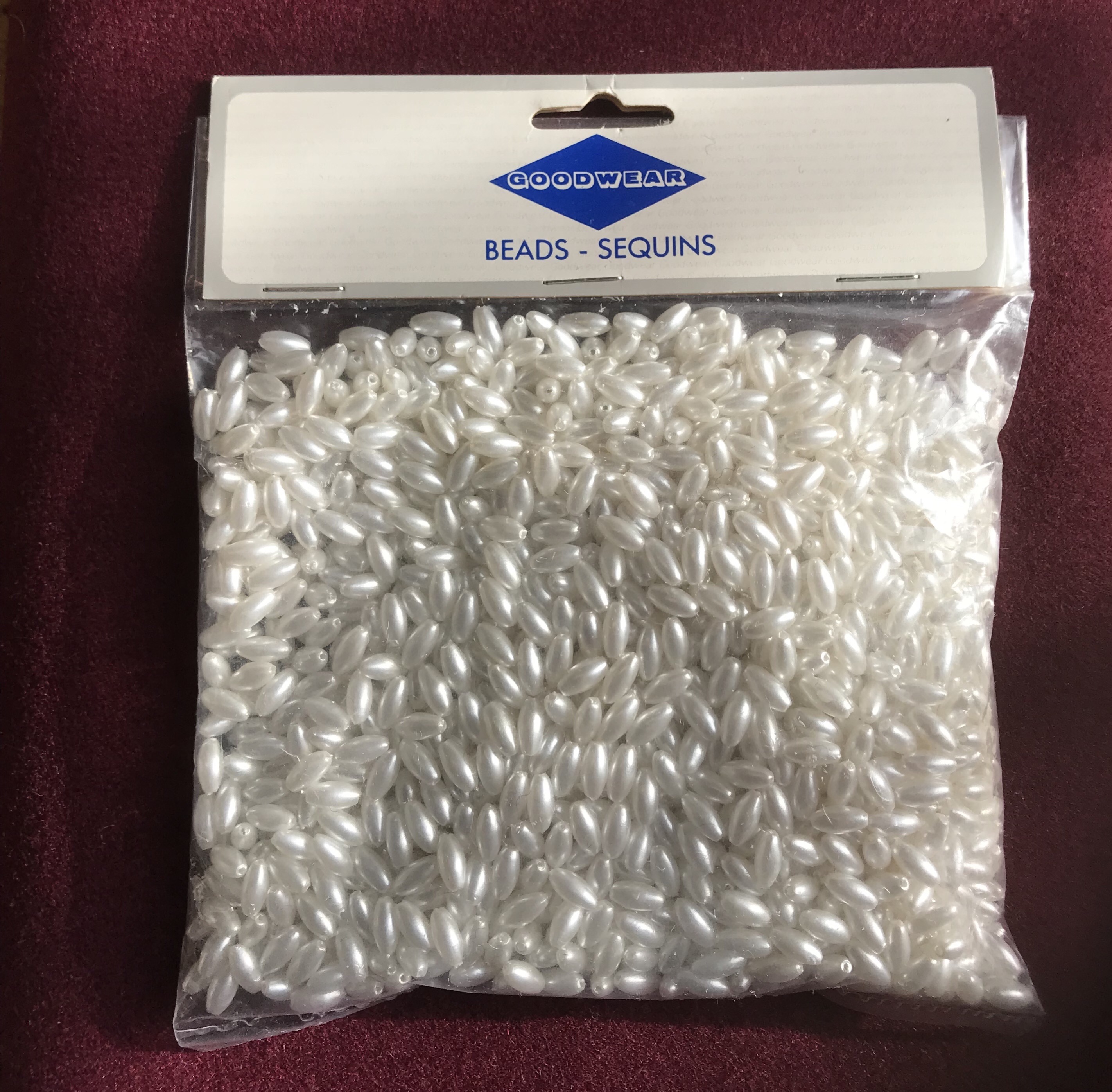 100grms bag of Goodwear Beads - Click Image to Close